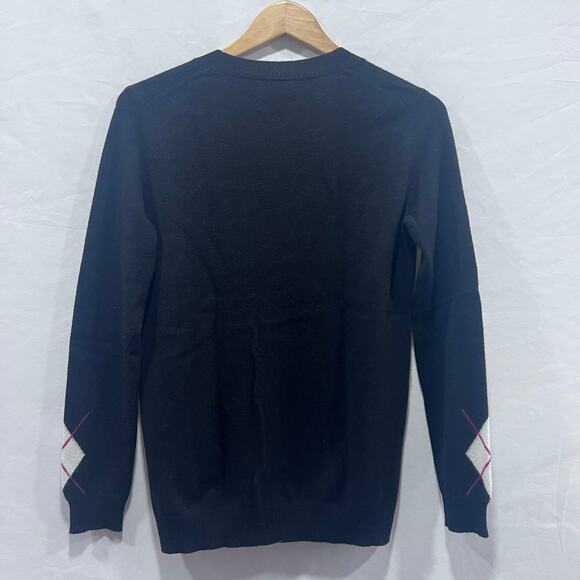 Charter Club 2-PLY Pure Cashmere Argyle Pattern Sweater Cardigan Women's XS - Picture 3 of 7